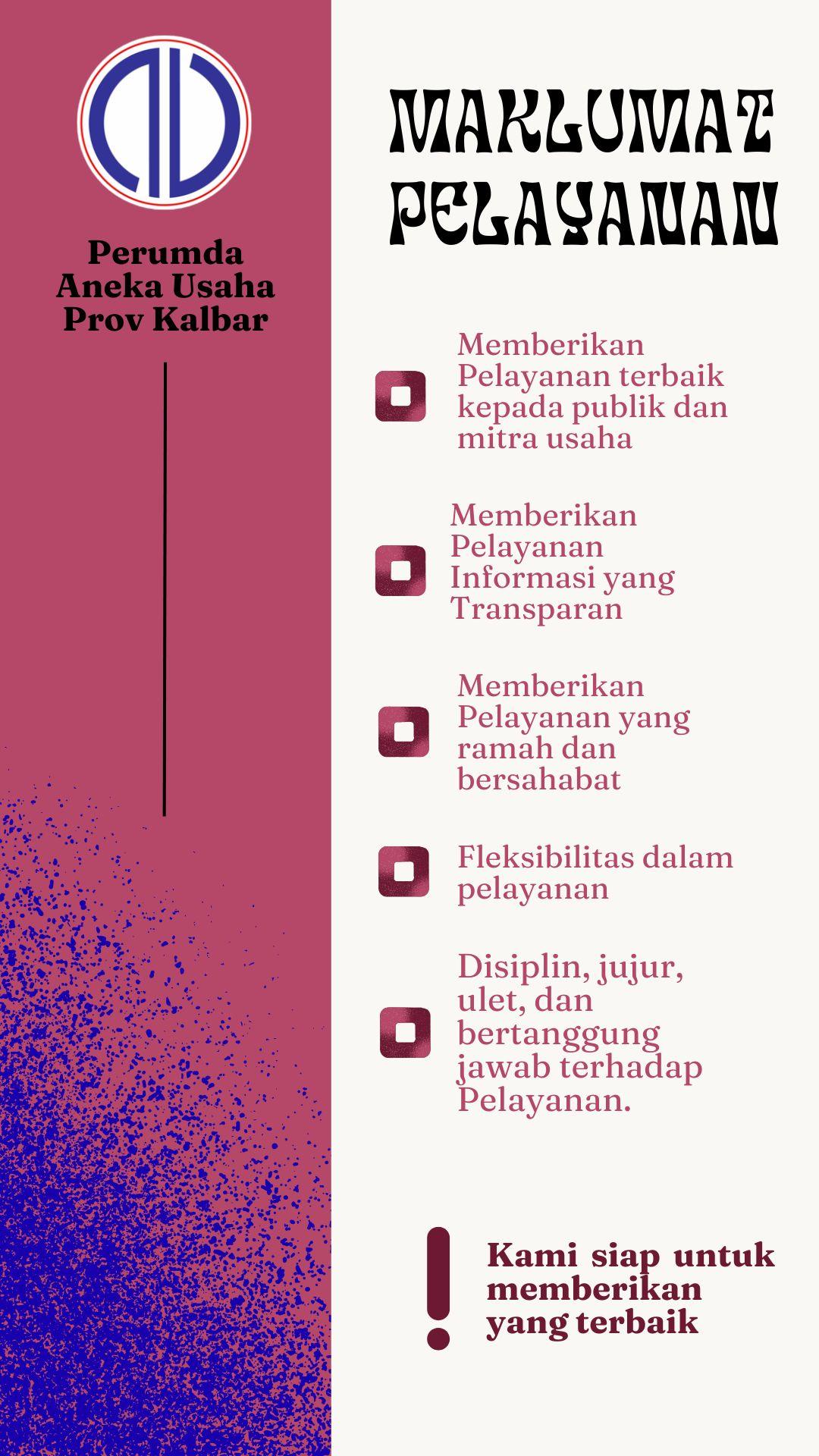 Merah Jambu dan Putih Informasi Pelayanan TikTok Video